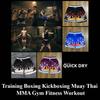 Ild Flamme Stjerne Shorts 3D Print Træning Muay Thai Kickboxing Boksning MMA Unisex Sport Gym Fitness Træning Hurtigttørrende Elastisk Talje