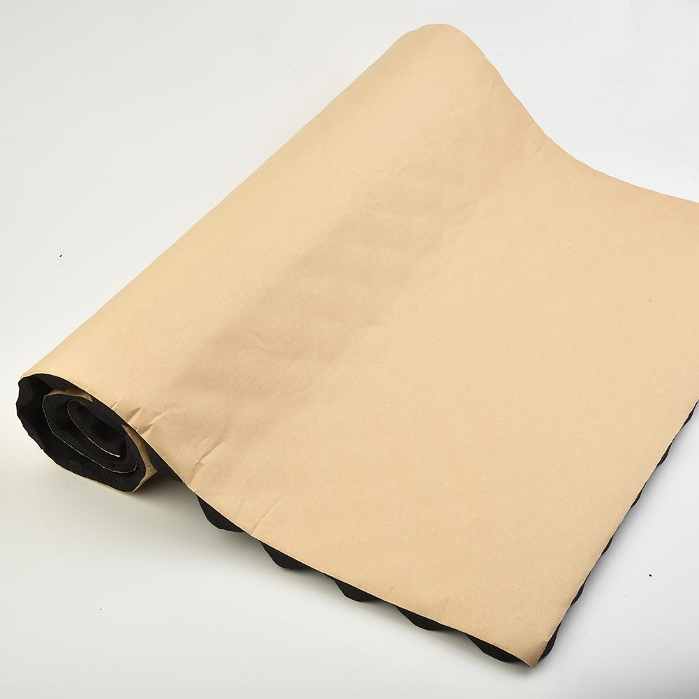 100x50cm 2cm Car Sound Deadener Noise Insulation Acoustic Dampening Foam Subwoofer Mat For Auto Hood Engine Door