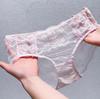 Sexy Lace Underwear for Women High Wasited Panties Breathable Floral Briefs Women's Bikini Underwear Breathable Cheeky Panties