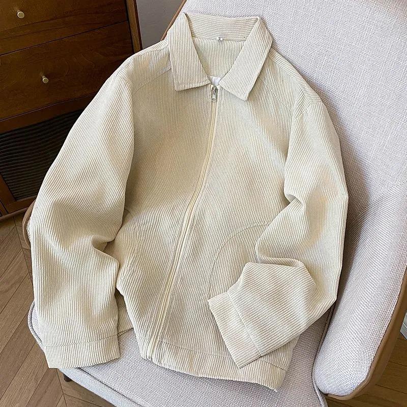 Autumn Jacket Baseball Suit Same Double-layer Loose and Versatile Trendy