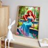 Disney 5D DIY Diamond Painting The Little Mermaid Ariel Embroidery Mosaic Cross Stitch Home Decor Gift Crafts