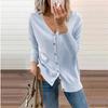 2026 Autumn Winter Women's V-Neck Cardigan, Button Detail Open Front Knit Sweater with Soft Yarn, Versatile Layering Piece for Office & Casual Wear