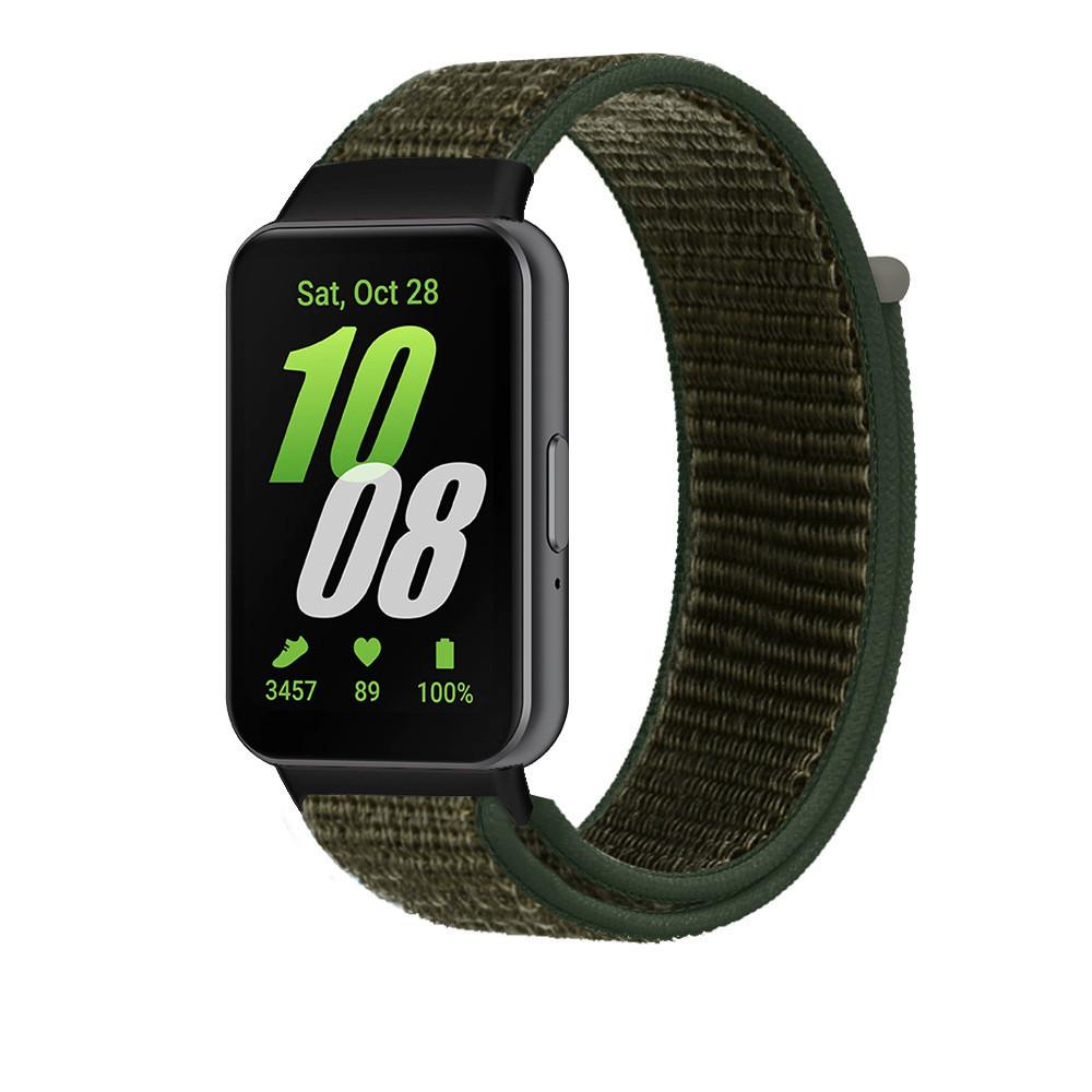 Nylonový pásek pro Samsung Galaxy Fit 3 Nastavitelný elastický náramek s poutkem na hodinky pro Samsung Galaxy Fit3 Náhradní pásek
