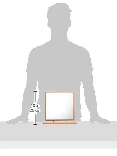 Horiuchi Mirror Industry Living Room Wood Stand Mirror, Medium Size, Wood Grain Finish, Makeup Mirror, Tabletop Mirror, Mother's Day Gift