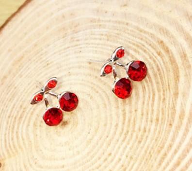 Flower Zircon Earrings, Pearl Studs, Ladies' Heart-shaped Geometric Set with Zirconia Gemstone Accessories Earrings