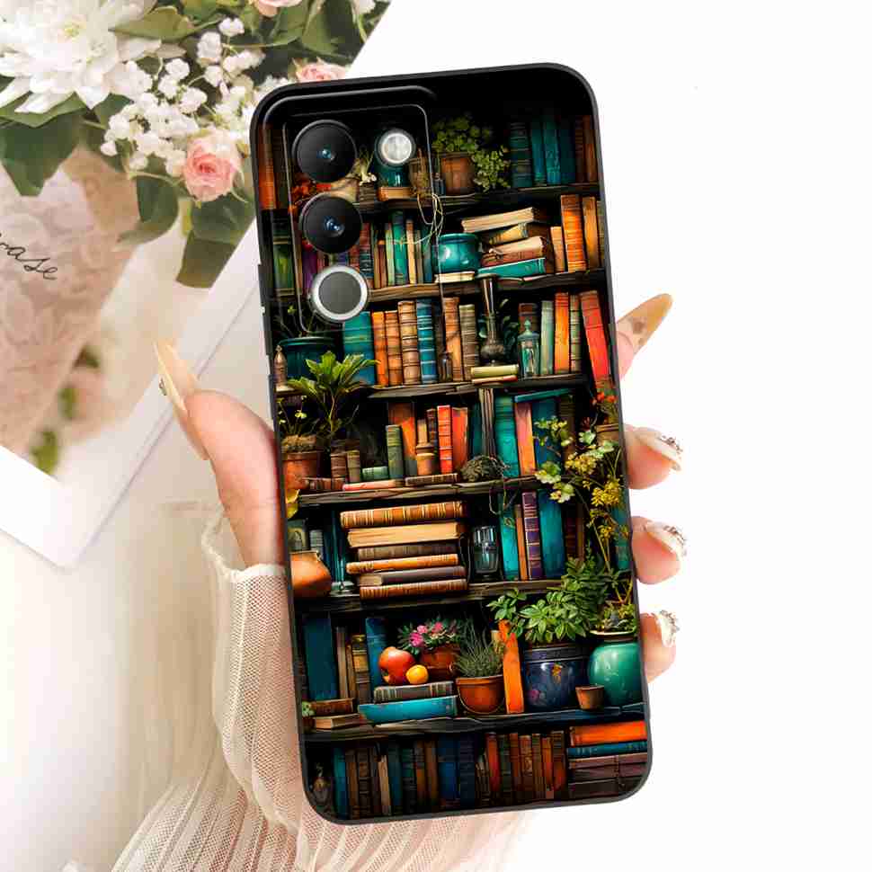 Für vivo Y200 5G Hülle Beliebtes Süßes Design Silikon Rückseite Für Vivo y200 Y 200 5G Handy Schutzhüllen Stoßfänger