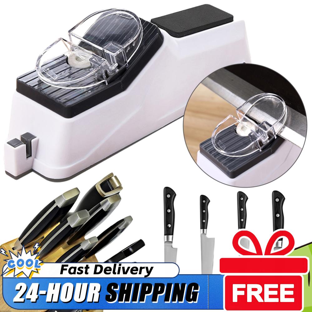 Electric Fast Sharpener Electric Knife Sharpener Multi-function Automatic Cut Sharpener For Slotted Screwdrivers Scissors Knives
