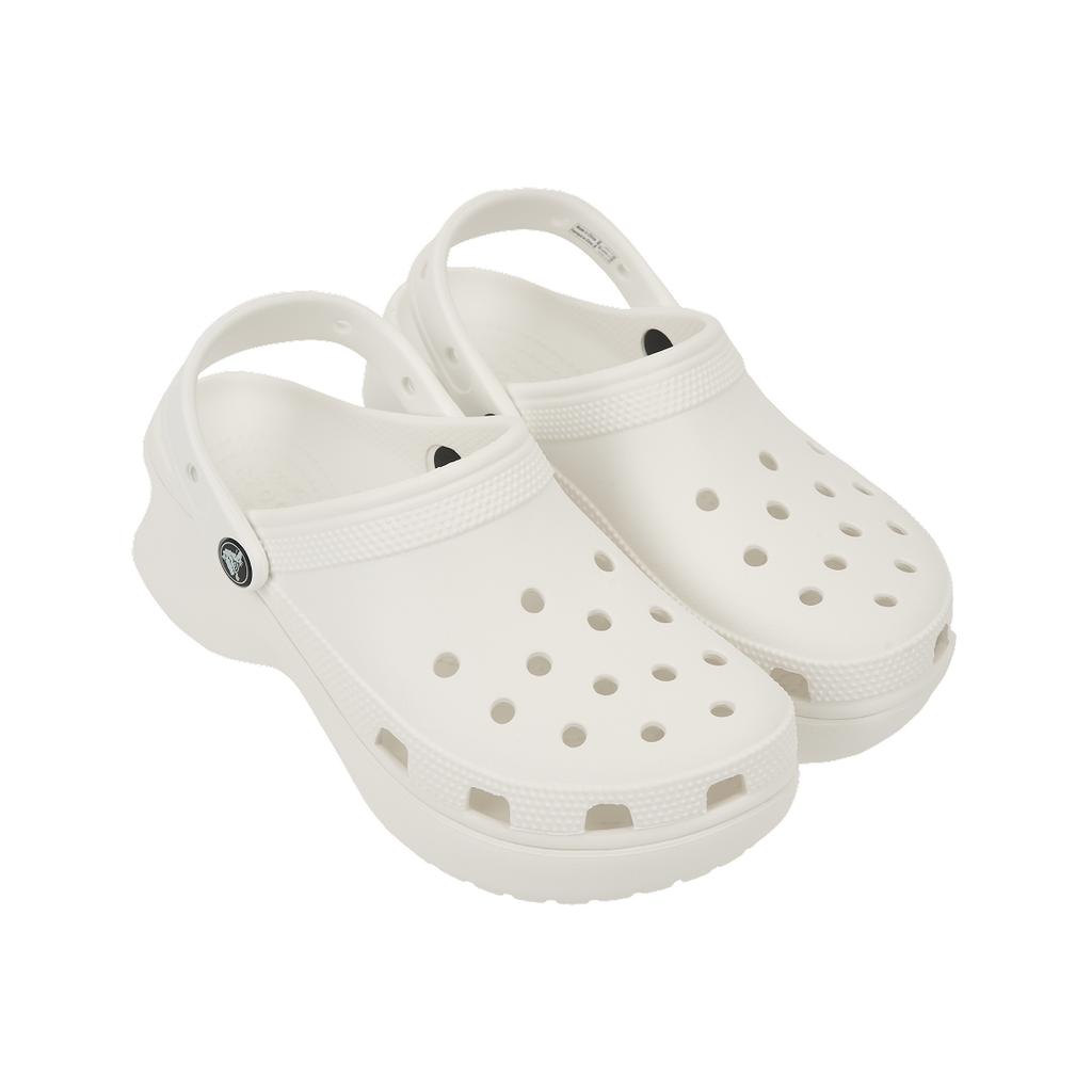 Crocs Klassischer Plateau-Clog Weiß (Damen) Damen Sneaker 206750-100