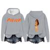 Women's Fashion Casual Long Sleeve Loose Printed Pullover Sports Long Sleeve Hooded Sweatshirt