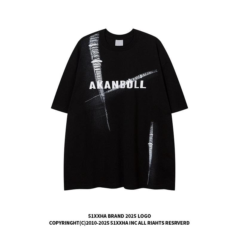 

Мужская футболка, мужская и женская футболка, ретро-узор - короткий рукав 5XL