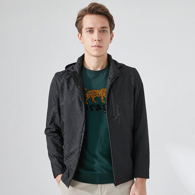 

YOUNG RIVER Men s Business Casual Hooded Jacket 48