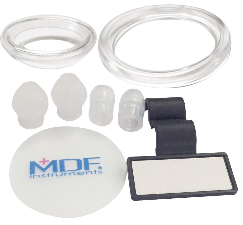 MDF Stethoscope MDF767BO Dual Lumen Tube (Blackout)
