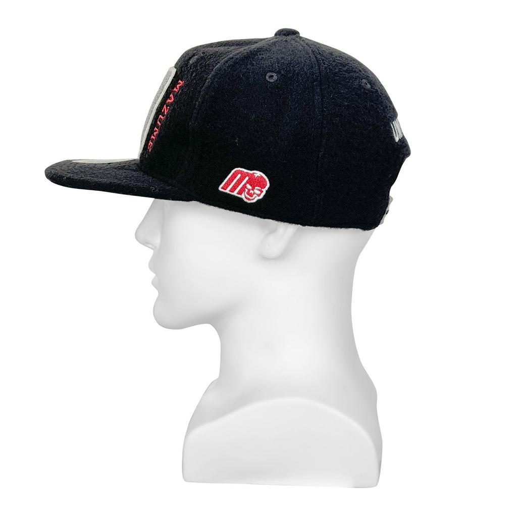 Mazume Flat Cap "M" MZCP-570-01 Black F