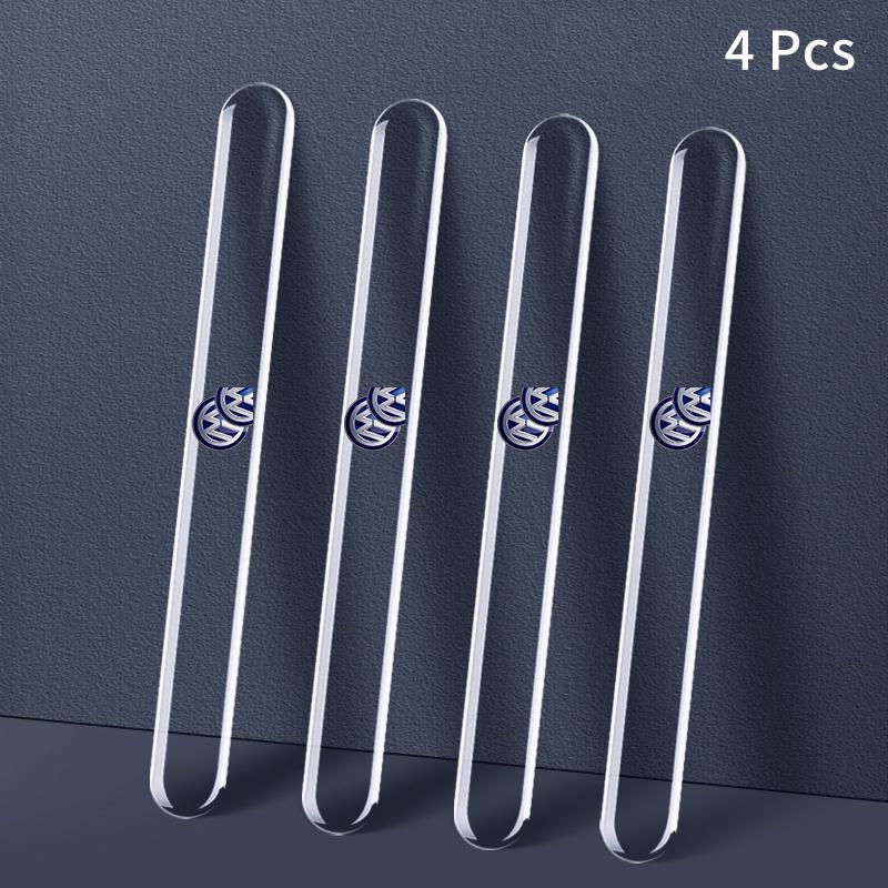

New Car Door Handle Protector Anti-Scratch Silicone Door Bowl Sticker For Volkswagen Jetta MK5 Golf Passat 3B7 601 171 Car