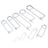 DRELD 10/5/1pcs Broche en Acier Forme Goupille de Sécurité Goupille à Ressort Fermoir de Blocage Rapide pour Attelage de Ferme Pelouse Jardin