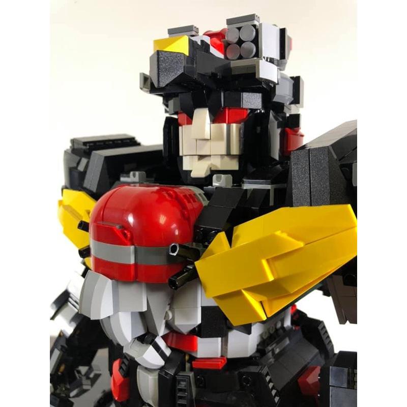 M Building Block Compatible Lego 88688 Super Beast Machine God Broken Air I, Combat Robot Mecha Infantry