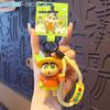 Genuine Crayon Shin-chan Kung Fu Keychain Backpack Pendant Anime Doll