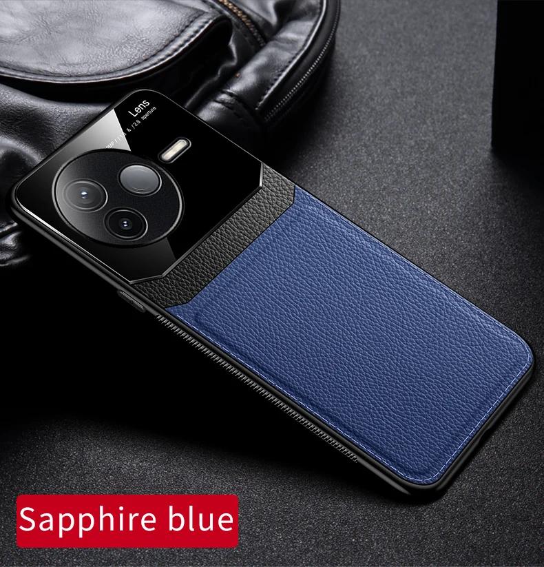 EUCAGR Acrylic PU Leather Case For Xiaomi Redmi K80 K70 K60 K50 K40 Pro K70Ultra Camera Protect Phone Back Cover Frame Coque