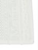 [Matinkim] Mesh Logo Wrap Mini Skirt in White