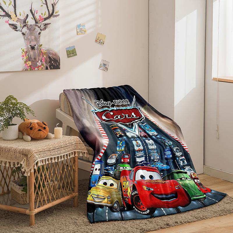 Cars Series Double-Sided Flannel 3D Digital Printing Blanket Blanket