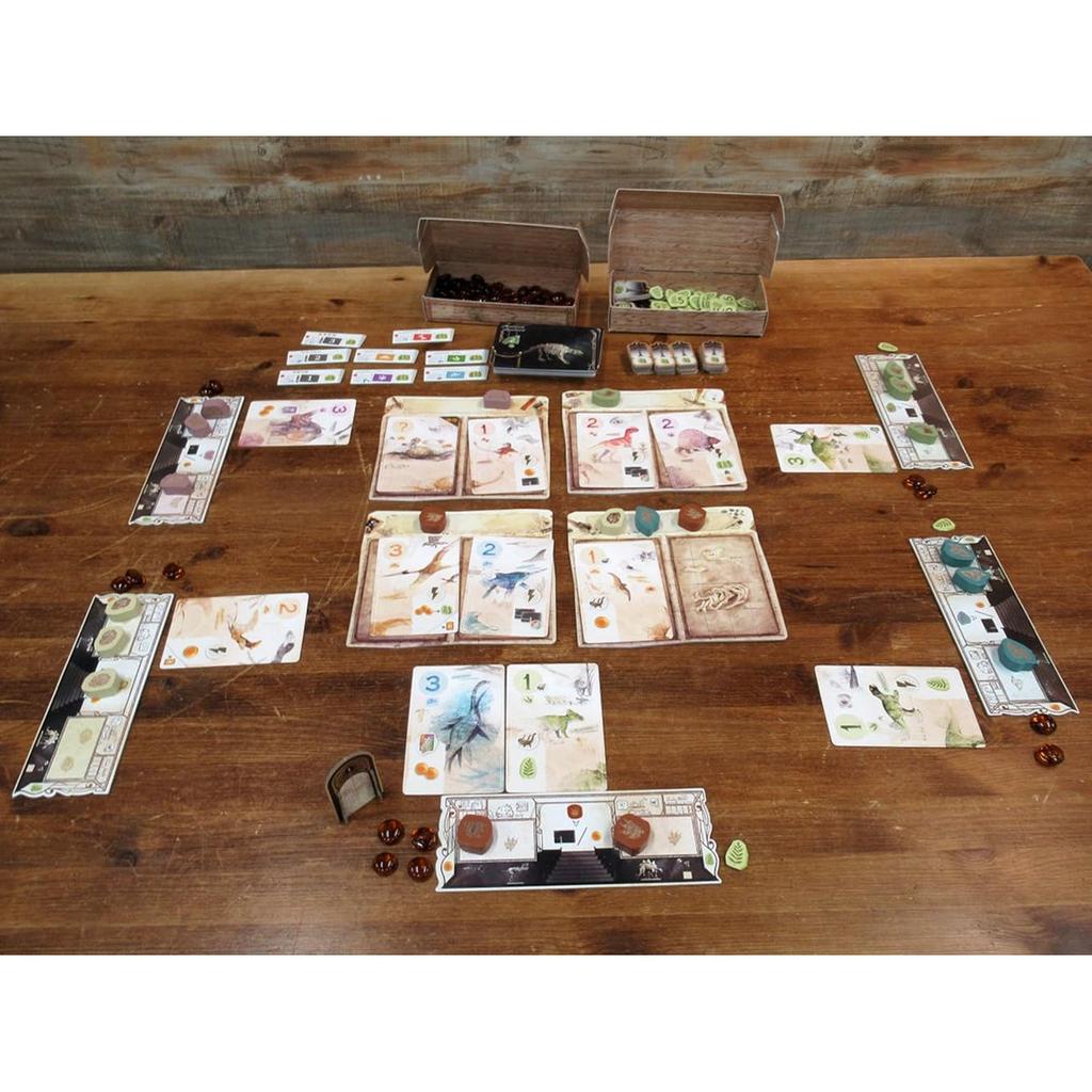 HobbyJAPAN First Giants: Paleontology Museum Japanese Version Board Game Card Game for 2-5 Players Age 10+