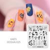 kads Nail Stamp Plates Nature Flower Animal Images Stamping Templates Nail Printing Stencil Tools for Nail Art Design