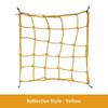 Motorcycle Helmet Cargo Net Night Reflective High Elasticity Easy Storage For Motorbike Ebike Bicycle Riding