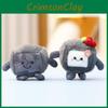 Stinky Plush Tofu Keychain Cartoon Doll Pendant Bag Decoration Toy Cute Gifts