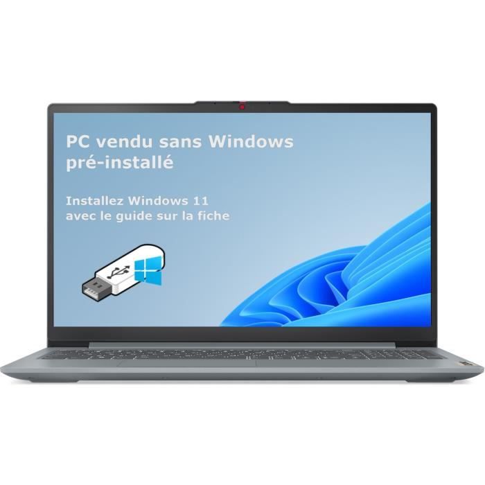 PC Portatile LENOVO IdeaPad Slim 3 15IAN8| Senza Windows - 15'' FHD - Core i3-N305 - RAM 8 GB - SSD 512 GB - AZERTY