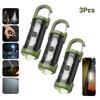 Rechargeable Keychain Camping Tent Lamp Multifunction COB Work Light Outdoor Emergency Torch Light for Walking Searching Hiking