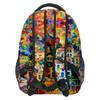 Fashion Novelty Cool Oil Painting Student Bookbag Notebook Backpacks 3D Print Oxford Waterproof Boys/Girls Travel Backpacks