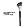 Yousheng 1Pc Sculpting Brush Professional Soft Synthetic Hair Angled Face Contour Brush Highlight Bronzer Sculpting Brushes for Women