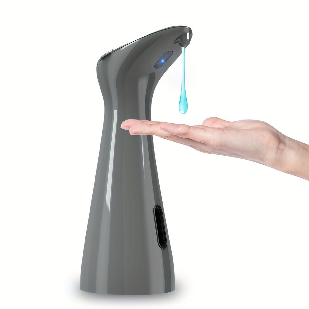 No Touch Automatic Soap Dispenser 6.76 Oz - Battery Powered, Infrared Induction, No Latex, Ideal for Bathroom and Kitchen