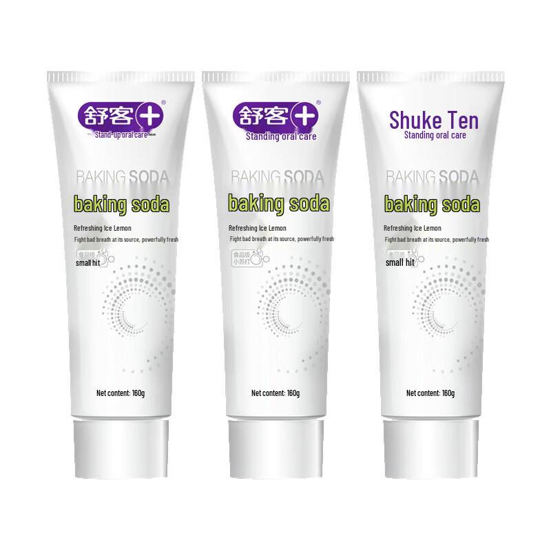 Shuke Refreshing Icy Lemon Baking Soda Toothpaste