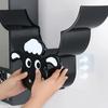 NEU Niedlicher Tier-Wandhalter, Rollenpapierhalter, Kunstskulptur, Faultier, WC, Badezimmer, Tissue-Rack, Ablageregal, Heimdekoration, Schaf