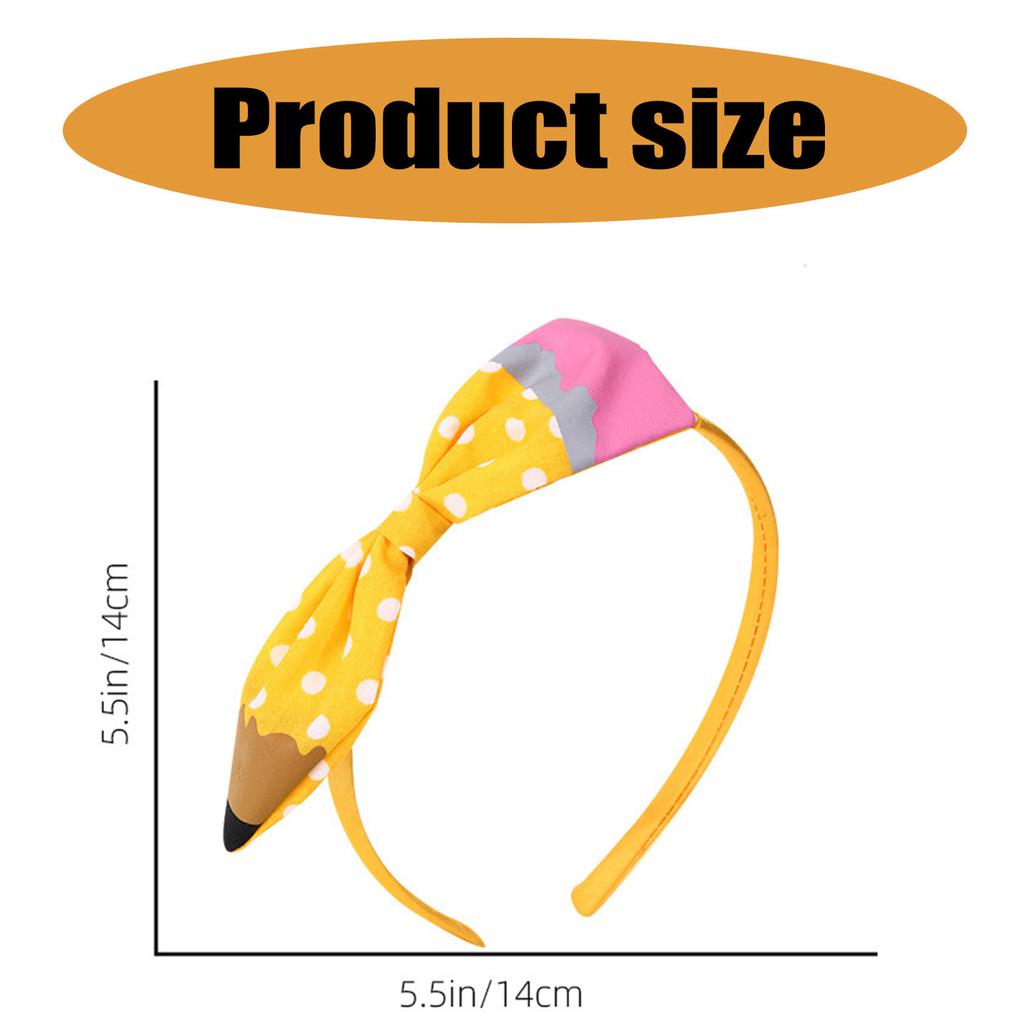 Eye Catching Polka Dot Fabric Hair Clip Soft Comfortable Back to School Headband Headpieces Fashion Accessory for Women