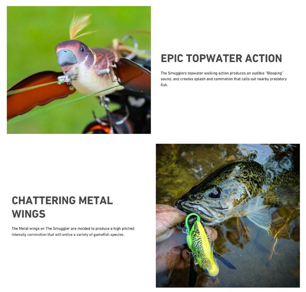 Chasebaits The Smuggler 65 mm 18 grams Floating Lure 01 (6271)