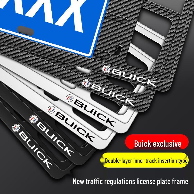 Buick GL8 & ES Avenir License Plate Frames for Commercial Vehicles