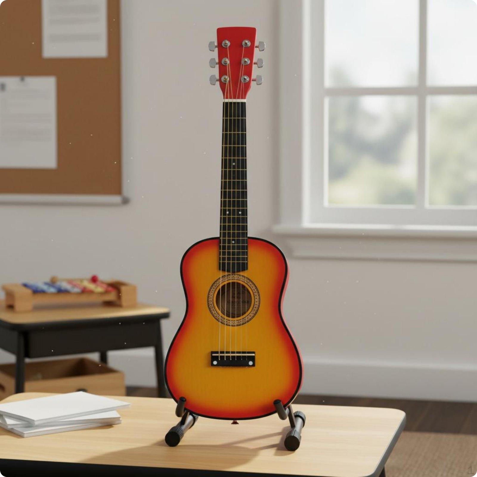 23 Inch Guitar Early Learning Children s Beginner Lightweight for Beginners, Lessons