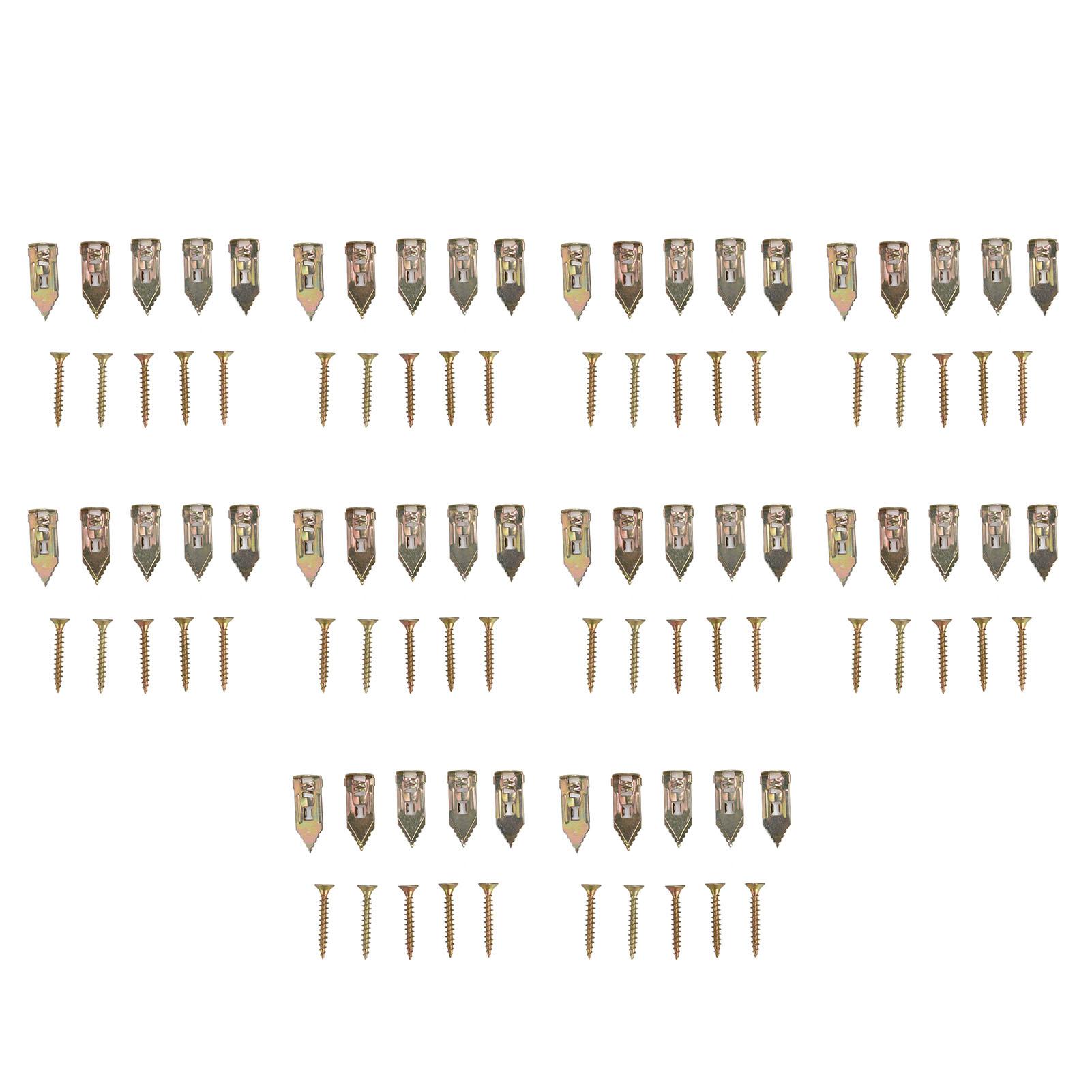 

50 шт. самосверлящих анкерных винтов из углеродистой стали высокой твердости, ударопрочные анкерные винты