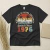 50. Geburtstag T-Shirt Geboren 1976 50 Jahre Alt Geschenke Vintage T-Shirt 1976 Fünfzig