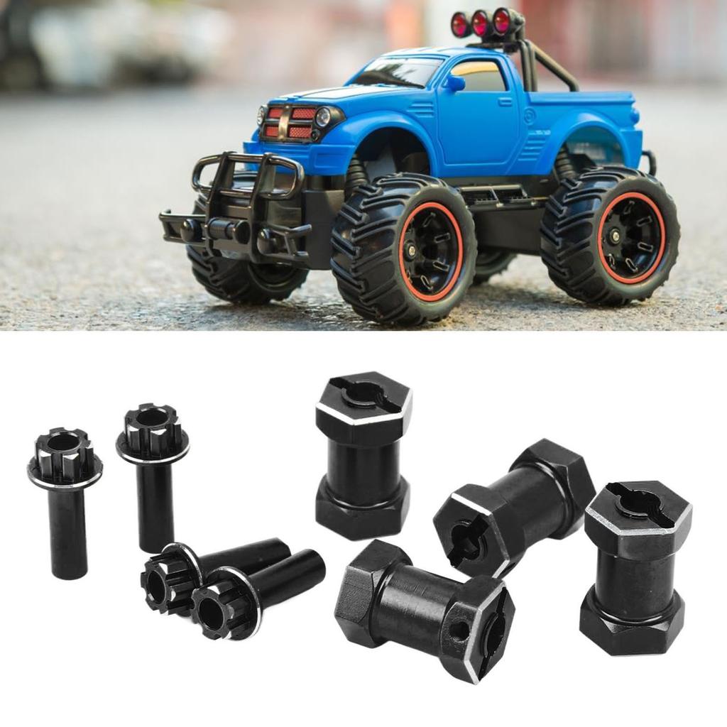 4PCS 12mm RC Wheel Hex Hub with 20mm Offset Extension Crawlers Wheel Hex Drive Adapter for 1Celsius10 RC Crawler Repairing and Upgrading