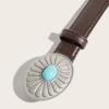 Silver Buckle Women's Belt Simple Waist Strap Fashion Waist Belt  Dress Decoration