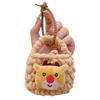 Christmas Plush Keychain  Wallet Space   Knit Earphone Bag Pendant  Practical Holiday Accessory
