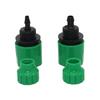 Kran ogrodowy Szybkozłączka z kolankiem 4mm, 8mm Złączka do rur nawadniania kropelkowego szklarni Adapter złączki do węża 2 szt.