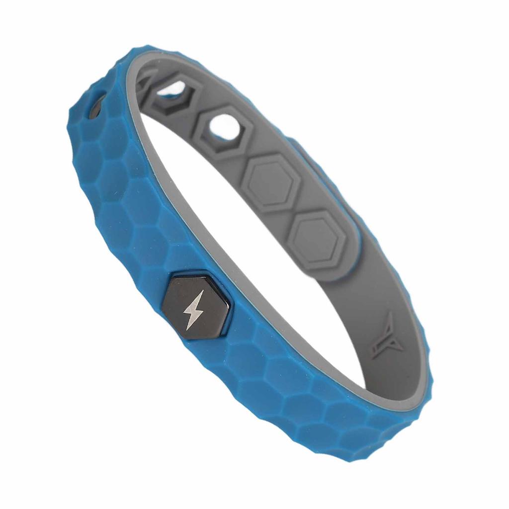 Antistatic Wrist Band Waterproof Comfortable Small Lightweight Anion Bracelet for Men Women Blue