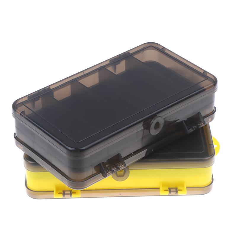 87Pcs/Set Portable Fishing Tackle Storage Box Double Layer Abs Bait Organizer With Dividers For Lures Hooks Water-Resistant