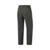 Li Ning Fitness Series Solid Color Mid Waist Comfortable Breathable Versatile Straight Leg Sports Pants Men Bottoms Graphite-Gray AYKU525-2