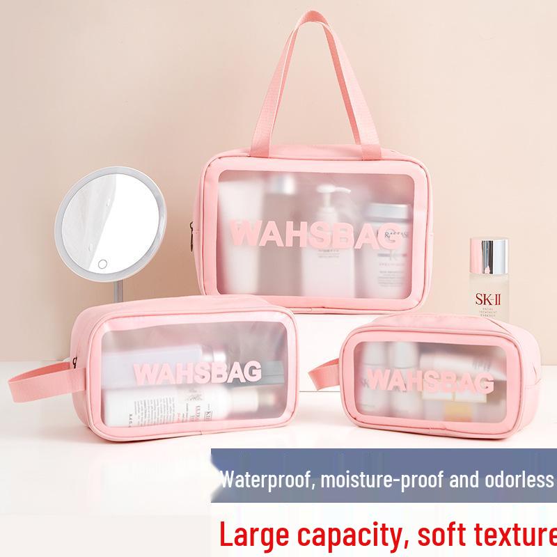 Unisex Dry-Wet Makeup & Toiletry Travel Bag with Large Capacity