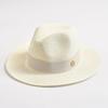 Summer Straw Hats For Women Men Panama Travel Beach Sun Hat Ribbon Decoration Elegant Luxury Jazz Hat